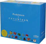 nanoblock NBMPM_01S Mini Pokémon Collection Volume 1, Box of 12 Pieces