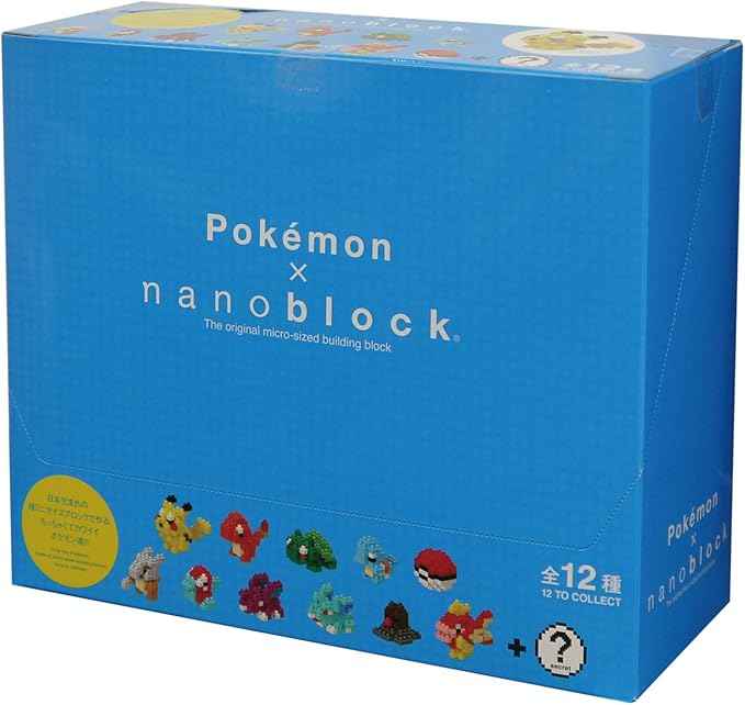 nanoblock NBMPM_01S Mini Pokémon Collection Volume