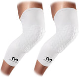 McDavid Knee Compression Sleeves: McDavid Hex Knee Pads Compression Leg Sleeve for Basketball, Volleyball, Weightlifting, and More - Pair of Sleeves