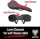 WTB Volt Bike Saddle | Comfortable Mountain Bike Seat | Durable, Contoured MTB Seat for Gravel, Trail, and Enduro
