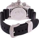 Seiko Prospex Chronograph Quartz Blue Dial Black Silicone Mens Watch SSC759J1 Black Casual