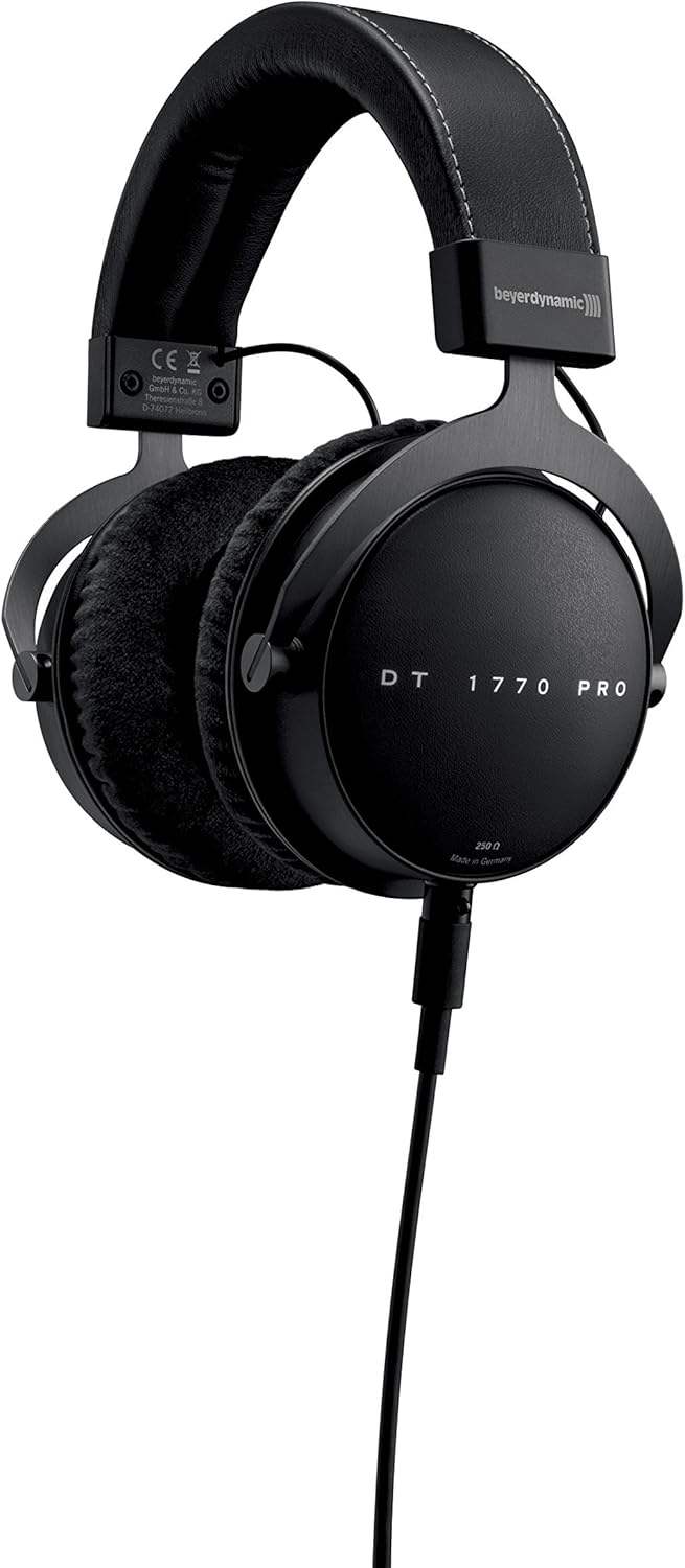 Beyerdynamic DT 1770 PRO Closed System Studio Monitoring Headphone, Black