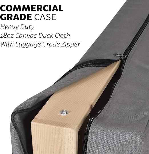 GoSports Canvas Carrying Case - PRO Grade 4' x 2' Regulation Size- Gray Secondary image