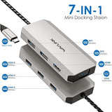 USB C HUB-7 IN 1 WAVLINK 2276/