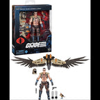GI Joe Classified Series 139 CHIP Raptor Talon And General Ledger Collectible 6 Inch Action Figure And Pet