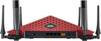 Dlink Wireless AC3200 Tri Band Gigabit Cloud Router, Red
