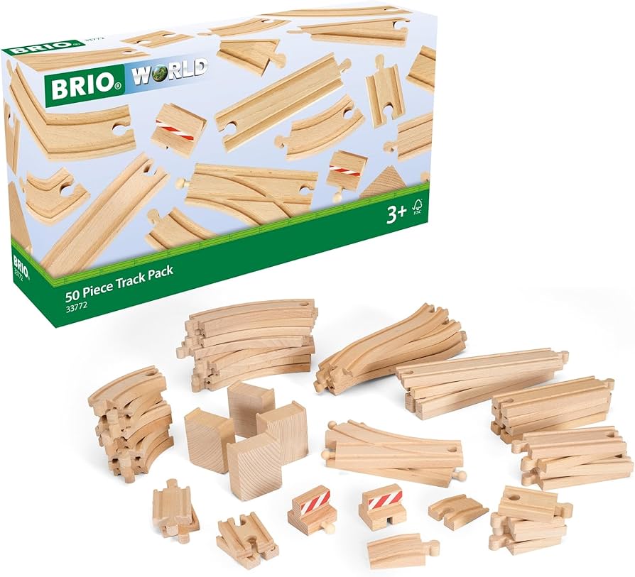 BRIO 33772 Track Pack (50 Piece) Main image