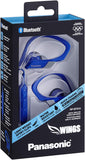 Panasonic RP-BTS10-A Sports Wireless Headphones, Blue