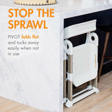 Boon Pivot Toddler Tower Folding Toddler Stool 21.75 L X 22.75 W X 34.75 H