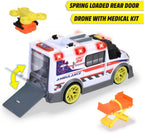 Dickie Toys Large Toy Ambulance Try Me 35.5cm