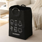 Rectangular Laundry Bag with Handle - MJ053