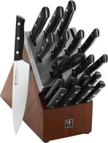 HENCKELS Dynamic Razor-Sharp 20-Piece Knife Set, Chef Knife, Bread Knife, Steak Knife, German Engineered Informed by 100+ Years of Mastery