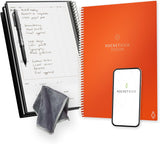 Rocketbook Fusion Smart Reusable Notebook - Beacon Orange Cover, Letter Size (8.5 x 11)