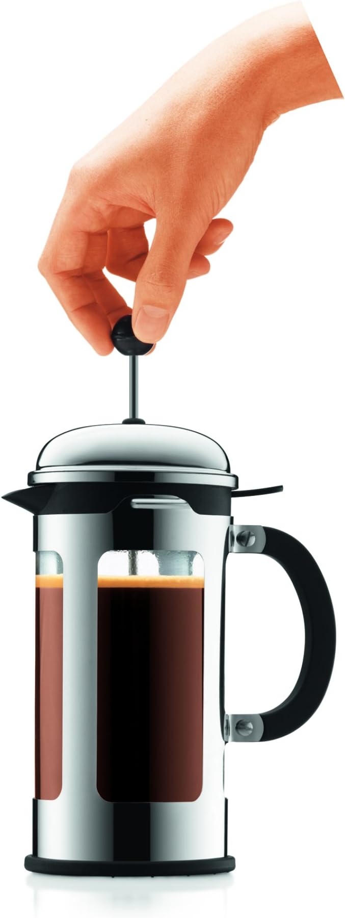 Bodum 11172-16 Chambord French Press 8 Cup Coffee Maker, 1L, Chrome Secondary image