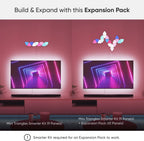 Nanoleaf NL481001TW10PK Shapes Mini Triangles Light Panel Expansion Kit 10 Panels