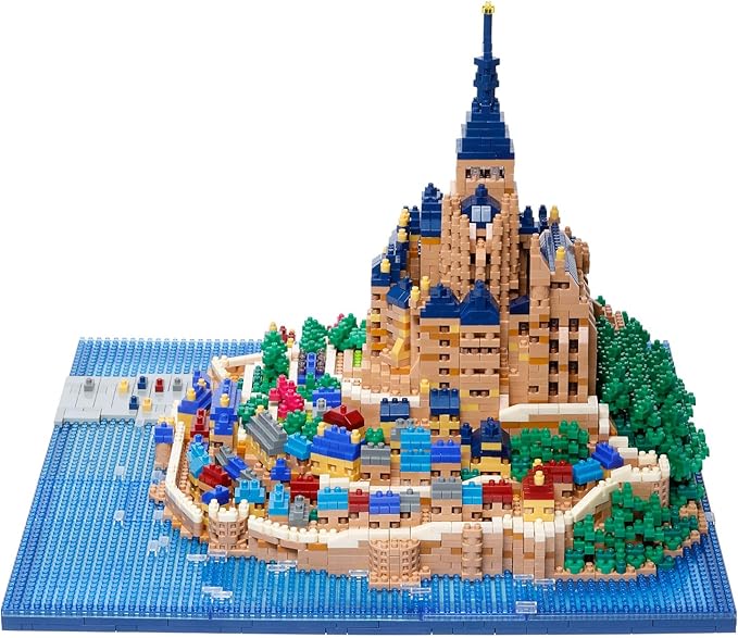 NANOBLOCK Mont Saint-Michel Special Deluxe Edition 5290 Pieces