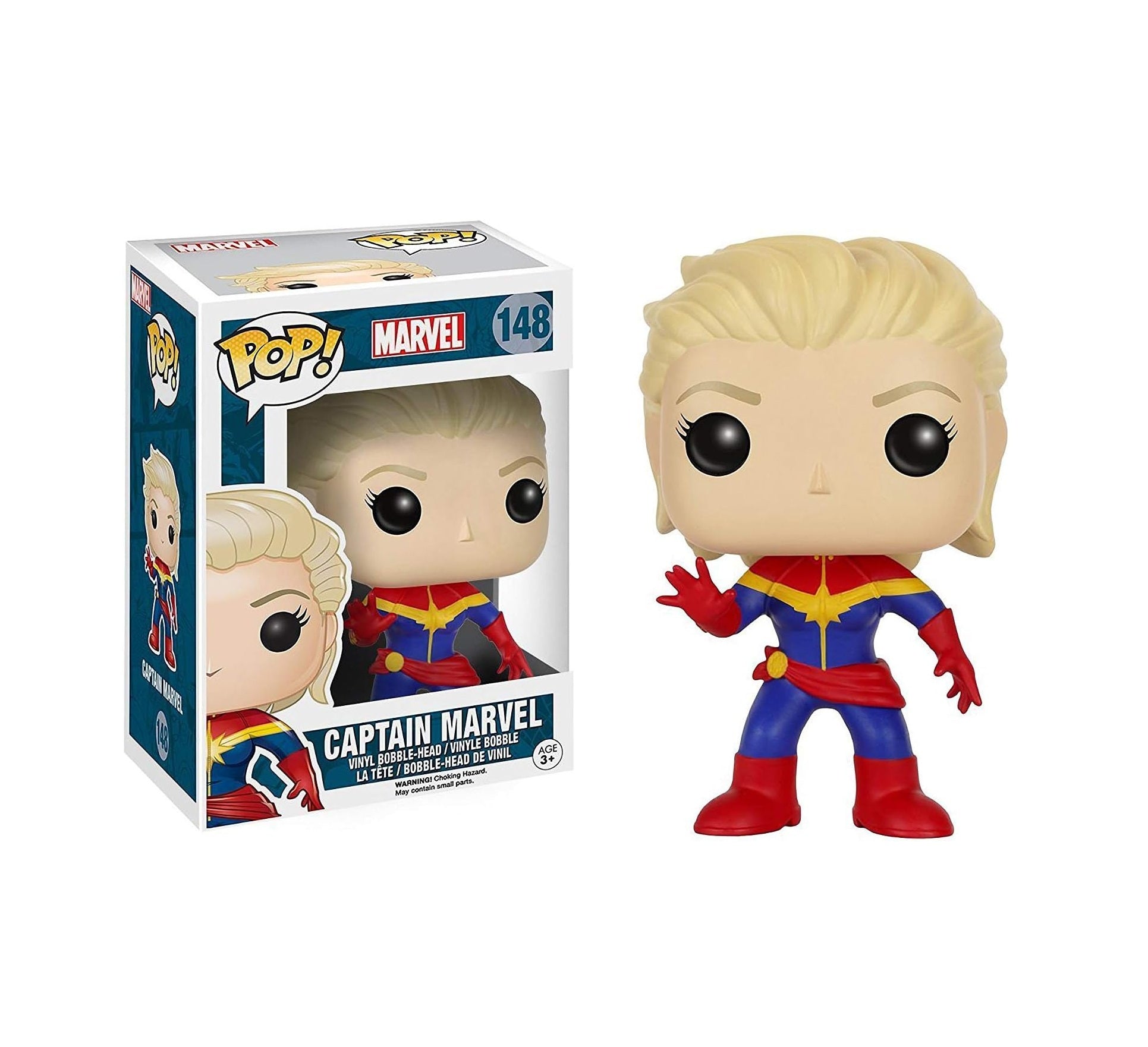 Funko POP! 148 Marvel: Captain Marvel Vinyl Figure Secondary image
