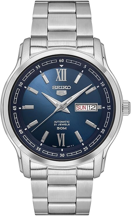 Seiko 5 SNKP17K1 43mm Automatic Blue Dial Watch