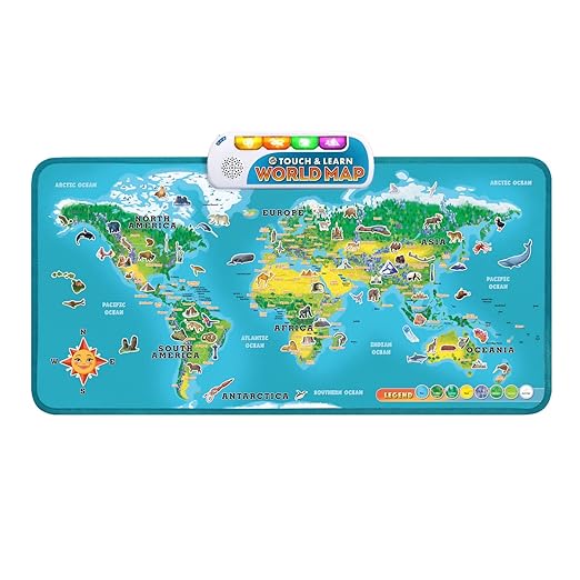 LeapFrog Touch & Learn World Map