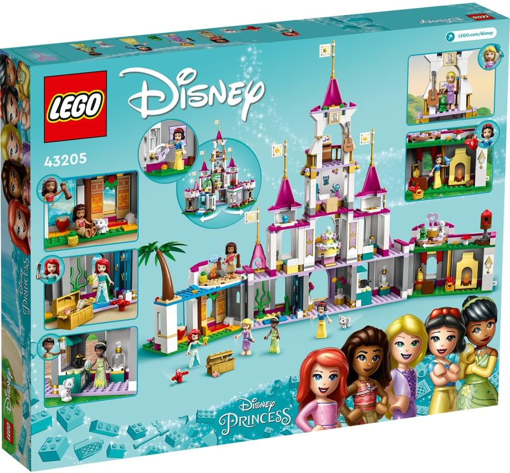 LEGO Disney Princess Ultimate Adventure Castle 43205 Building Kit