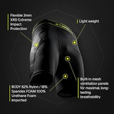 Storelli Unisex BodyShield Impact Sliders, High-Impact Protection, Sweat-Wicking, UV-Resistant Athletic Undershort for Soccer