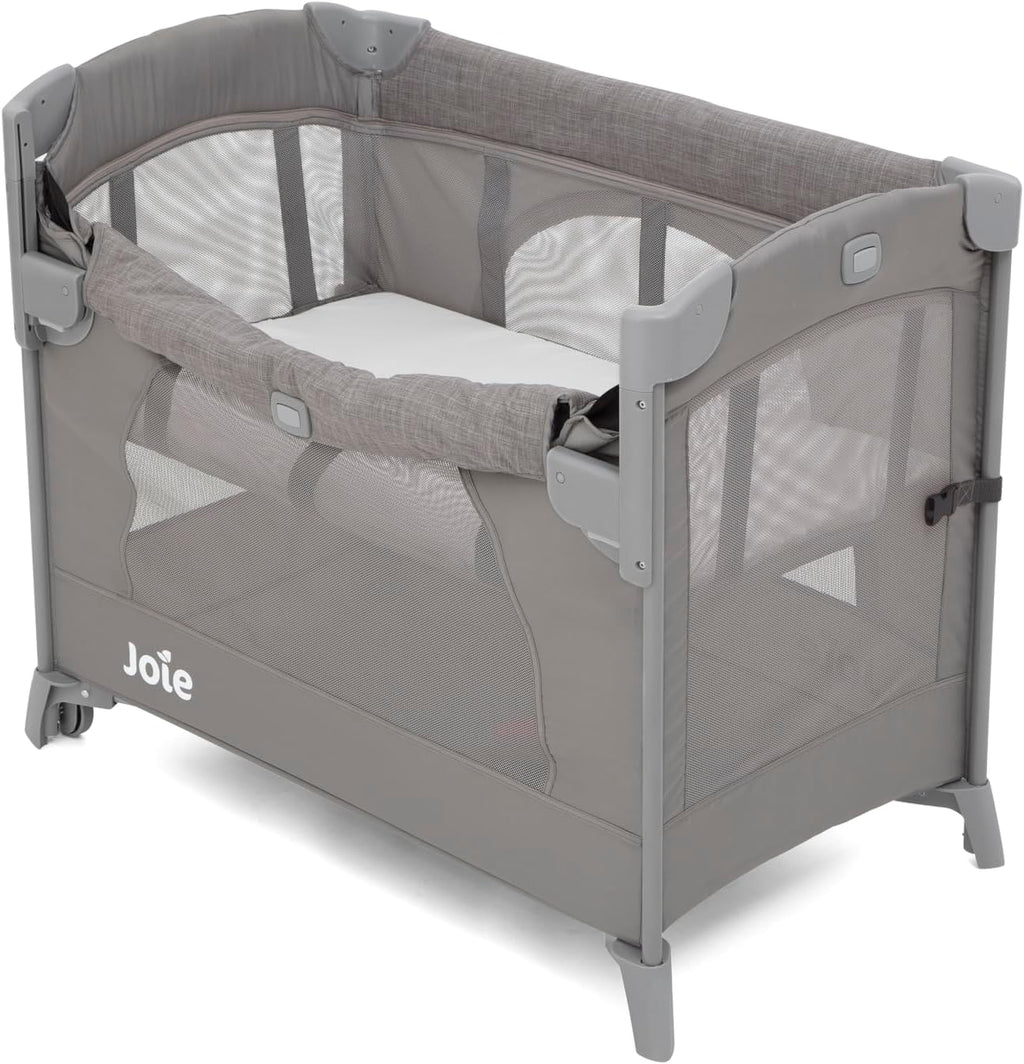 Joie Play Pen Baby Crib Foggy Grey