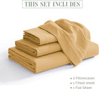 Elegant Comfort Luxurious Bed Sheet Set 4-Piece