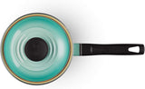 Le Creuset Enameled Pot EOS Saucepan, 5.5 inches (14 cm) Cool Mint