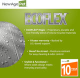 New Age Pet ECOFLEX 36" Medium Mojave Reptile Habitat Enclosure Lounge in Grey