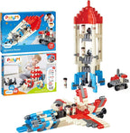 HAPE POLY-M Adventure Rocket,Red, White, Blue, Black,medium