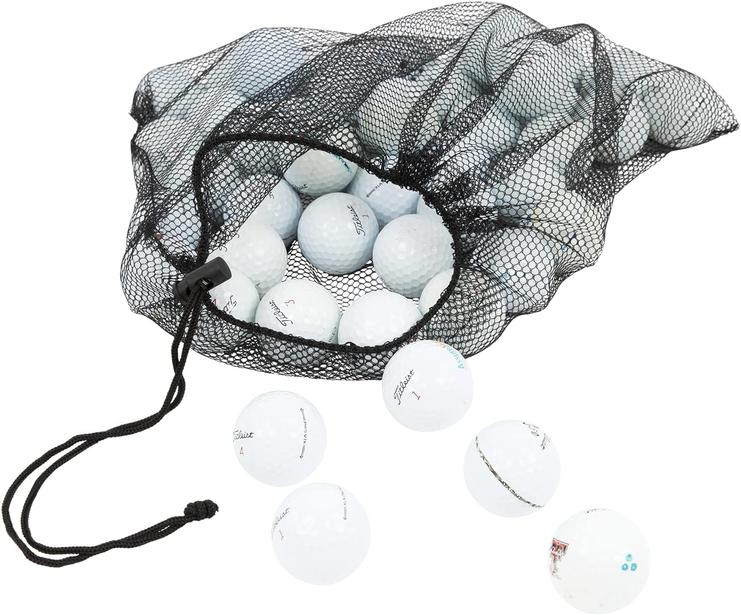 Clean Green Golf Balls Recycled And Used Golf Balls For Titleist Pro V1 Golf Balls Pack Of 24pcs Secondary image