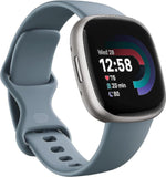 Fitbit Versa 4 - Sporty smartwatch with built-in GPS and up to 6 days of battery life. Compatible with Android and iOS.