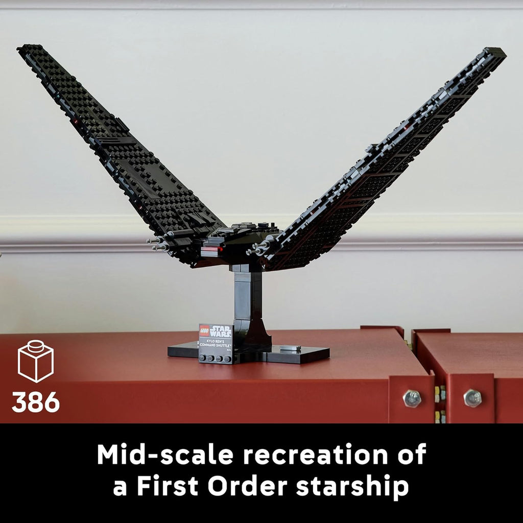 LEGO Star Wars Kylo Ren Command Shuttle Buildable Starship Model Kit 75406 Building Blocks