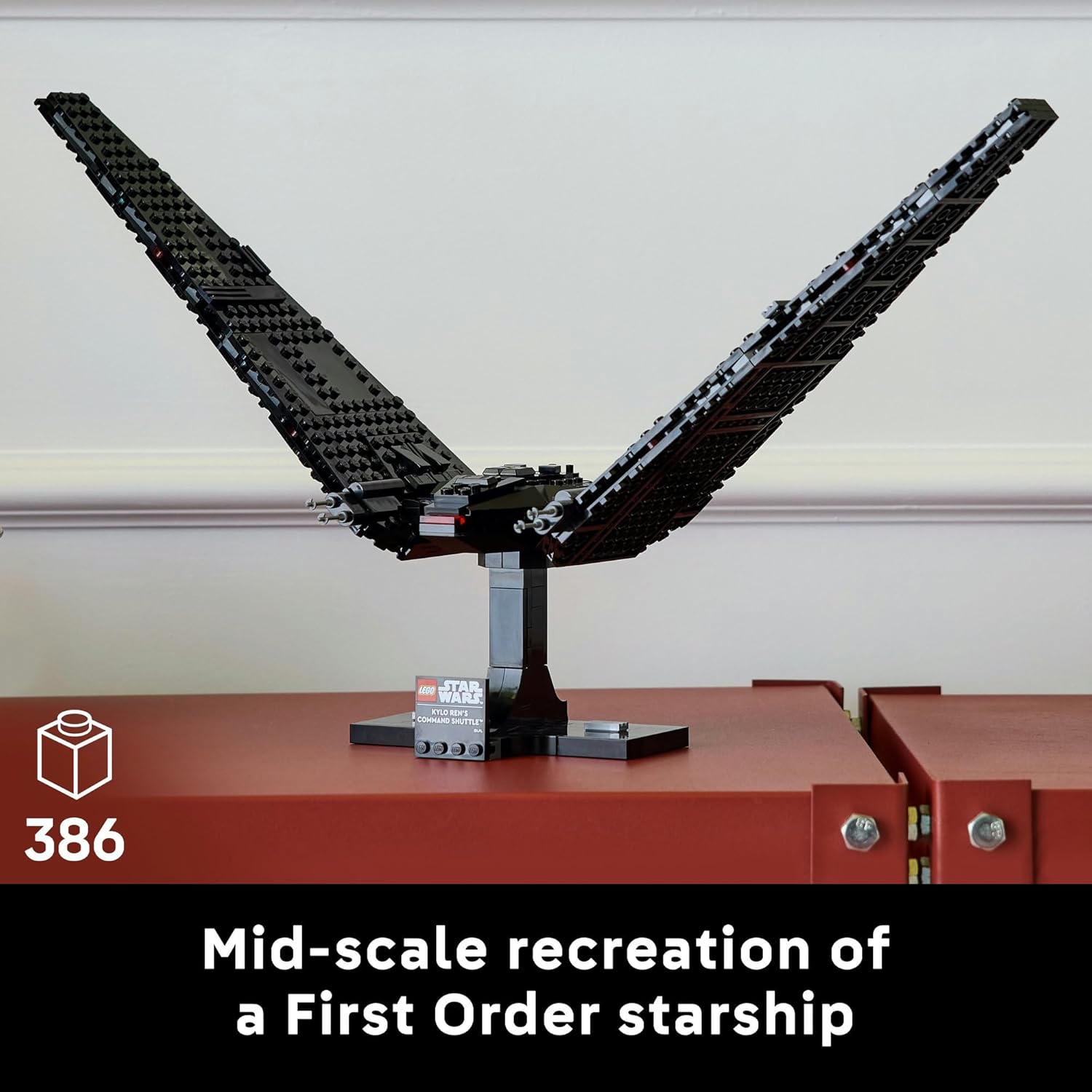 LEGO Star Wars Kylo Ren Command Shuttle Buildable Starship Model Kit 75406 Building Blocks