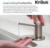 KRAUS Kitchen Soap and Lotion Dispenser in Chrome, KSD-43SS