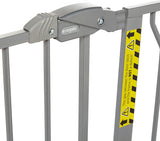 Regalo Platinum Easy Step Extra Wide Metal Walk-Through Gate