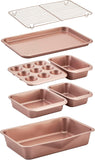 Wiltshire 40760 Smart Stack Bakeware Set Rose Gold 7 Pieces