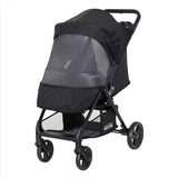 Baby Trend ST12D14E Passport Carriage Bassinet Stroller Ultra Black