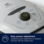 Electrolux PURE D8.2 ZFB91123 Bagged Canister Vacuum Cleaner 3.5L deposit capacity HEPA filter silent as low as 57dB made of 55% recycled materials comes with 4 accessories