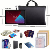 Wiltop Fireproof Document Bag A4 Size Fibreglass