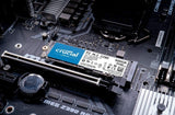 Crucial CT2000P2SSD8 P2 2TB 3D NAND NVMe PCIe M.2 SSD Black