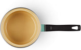 Le Creuset Enameled Pot EOS Saucepan, 5.5 inches (14 cm) Cool Mint