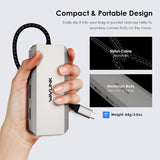 WAVLINK USB C Laptop Docking Station Quad Monitor 7in1 Multiport Adapter