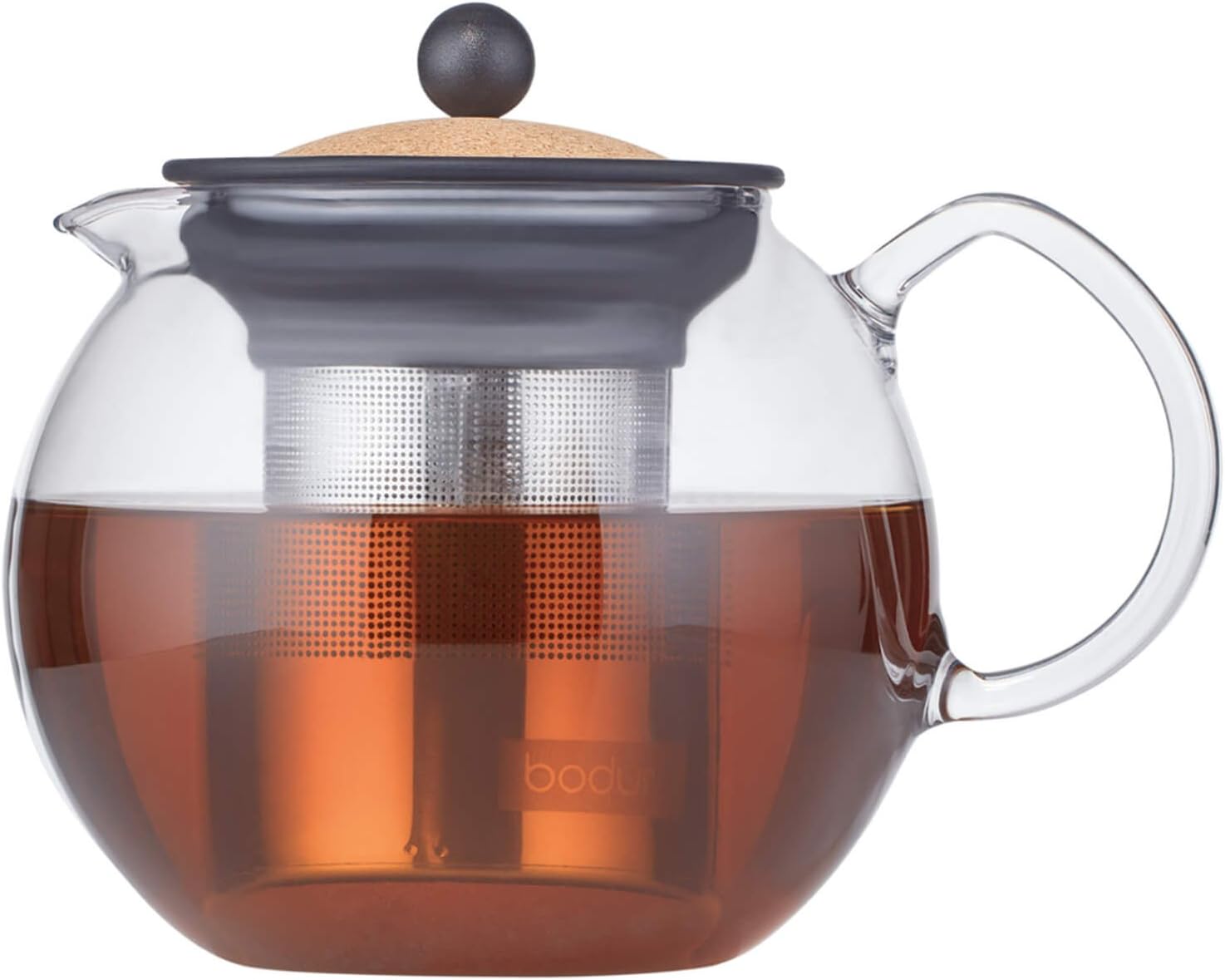 Bodum 1801109S Assam Tea Press With Stainless Steel Filter 1.0L Cork Main image