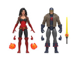 Hasbro, Marvel's Black Knight & Marvel's Sersi, Avengers 60th Anniversary Collectible 6" Action Figures