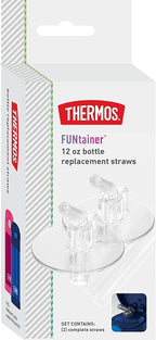 Thermos Replacement Straws for 12 Ounce Funtainer Bottle