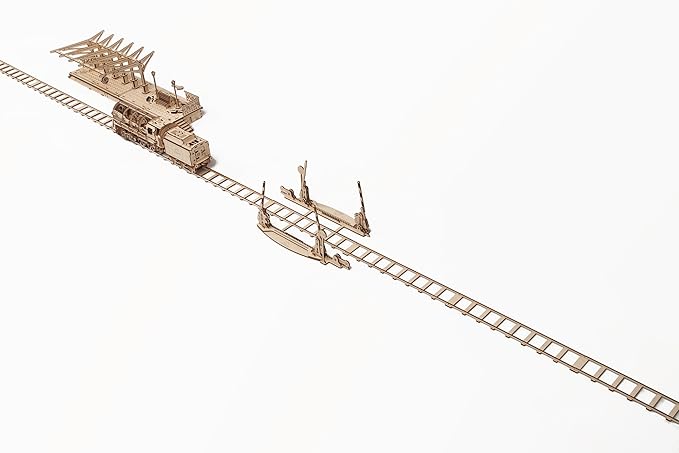 Ugears Rails for Steam Locomotive Model Secondary image