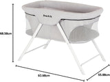 Dream On Me Traveler Portable Bassinet, Cloud Grey