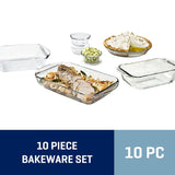 Anchor Hocking 10-Piece Essentials Bake Set