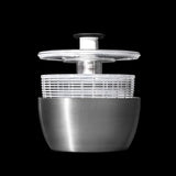 OXO SteeL Salad Spinner, Silver (1071497) 6-2/74-Quart